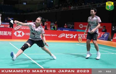 Rinov/Pitha Taklukan Pasangan Taiwan 2 Gim Langsung di Japan Masters 2023
