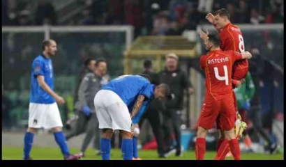 (Preview) Kualifikasi Euro 2024, Italia vs Makedonia Utara: Laga Balas Dendam Gli Azzurri
