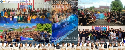 Peduli Desa, Kelompok Modul Nusantara Bunaken PMM 3 UNSRAT Manado Gelar Kegiatan Kontribusi Sosial di Desa Likupang Kampung Ambong
