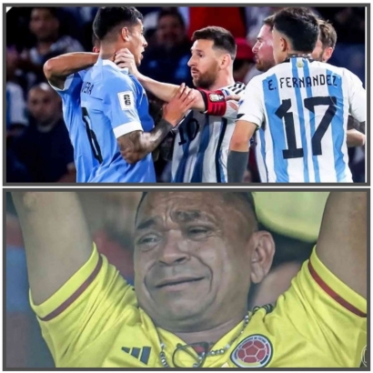 Tangis Haru Ayah Diaz dan 3 Rekor Argentina Dirusak Uruguay