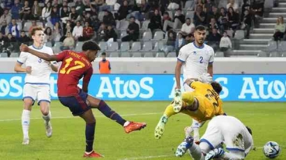 Highlights Siprus 1-3 Spanyol Kualifikasi Euro 2024