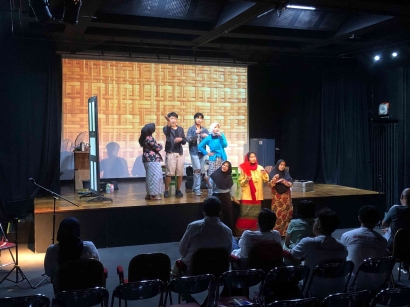 Teater Tangga UMY Tampil Apik di Pembukaan Kineidoscope 2023