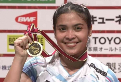 Tampil Apik, Gregoria Mariska Tunjung Raih Gelar Juara Japan Masters 2023