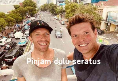 Ternyata Ini Alasan Pinjam Dulu Seratus Sangat Populer Hingga Vokalis Coldplay 'Chris Martin' Bikin Pantun pas Konser di Jakarta