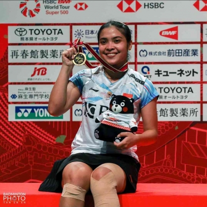 Fantastis! Segini Hadiah Uang Tunai Gregoria Mariska Tunjung Usai Juara Kumamoto Masters 2023