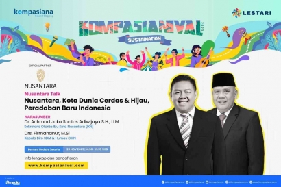 Cari Tahu Seperti Apa Wajah Ibu Kota Nusantara di Kompasianival 2023
