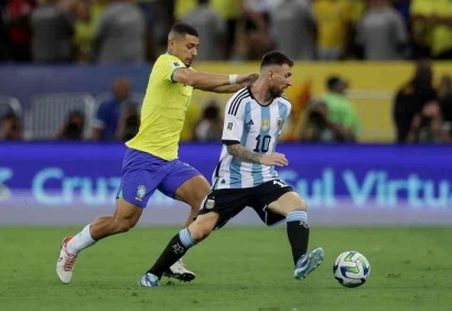 Analisis Kemenangan Dramastis Argentina atas Brazil: Tim Samba Kembali Keok