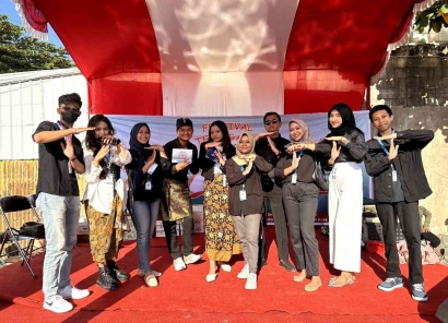 Mahasiswa UNNES GIAT 6 Berkolaborasi dengan Stakeholder dalam Terselenggaranya Festival Kali Tenggang 2023