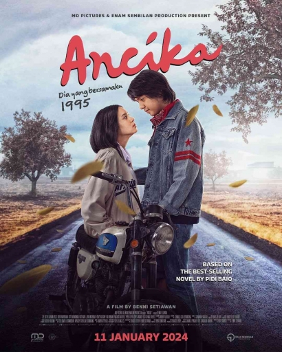 Trailer Film Ancika 1995 Resmi Rilis, Ungkap Sosok Ancika di Mata Dilan