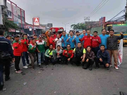 DPC Aspek Kabupaten Bekasi Turun ke Jalan