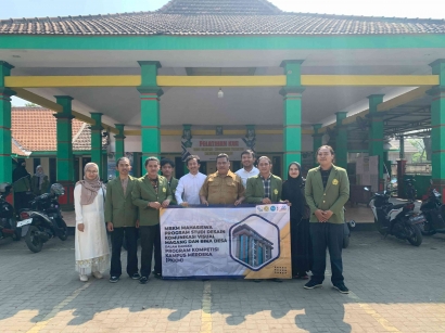 Kegiataan Pembukaan Program PKKM Bina Desa Mahasiswa UPN "Veteran"Jawa Timur di Desa Wisata Simpang Kecamataan Prambon