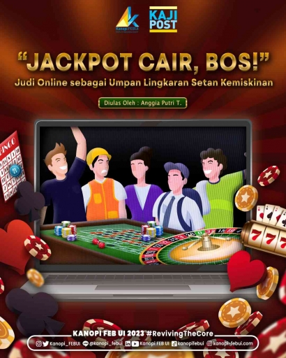 "Jackpot Cair, Bos!" Judi Online sebagai Umpan Lingkaran Setan Kemiskinan