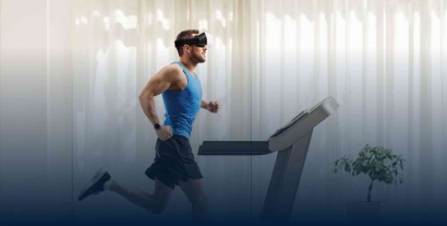 KAT Walk C 2 VR Treadmill, Solusi Olahraga Anti Membosankan
