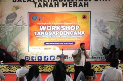 Gandeng BPBD Provinsi Kalimantan Timur, BARETA Gelar Workshop Tanggap Bencana