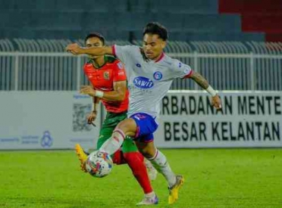 Keren, Sesudah di Timnas Garuda, Saddil Ramdani Menciptakan Gol Lagi di Liga Super Malaysia