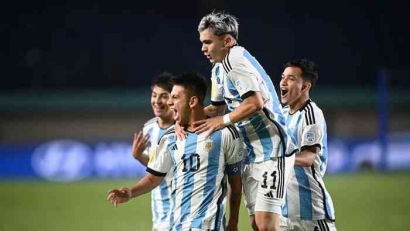 Argentina Lolos ke Semifinal Piala Dunia U-17 Setelah Hajar Musuh Bebuyutannya