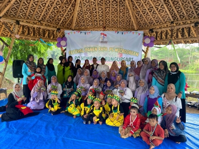 Kolaborasi Festival Panen Raya Microgreen di 'Bungursari Lake Park' Purwakarta