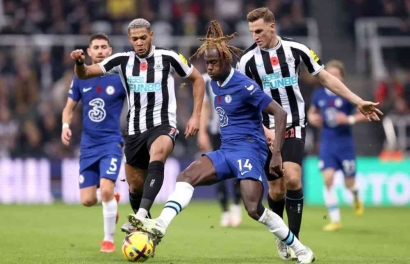 Hasil Liga Inggris Tadi Malam: Newcastle Hancurkan Chelsea 4-1