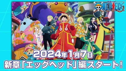 Tayang Mulai Januari 2024, Anime One Piece Rilis Trailer dan Visual Arc Egghead