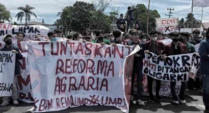 Catatan Hitam Konflik Agraria di Indonesia