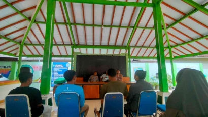 Polres Sumbersuko Sambang Mahasiswa KKN Desa Kebonsari