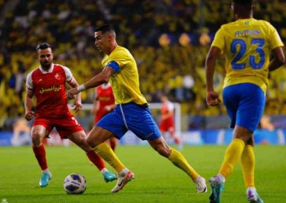 Ronaldo Tunjukan Tindakan Sportif, Tolak Penalti di Laga Al Nassr Vs Persepolis