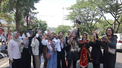 Mahasiswa Ilmu Komunikasi USM Gelar Kampanye Bangga Indonesia