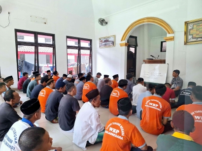 Rutan Banjarnegara Fasilitasi WBP Beribadah dan Optimalkan Pembinaan Kerohanian