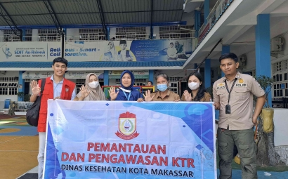 DPRemaja Sulawesi Selatan Sidak 12 Titik Kawasan Tanpa Rokok