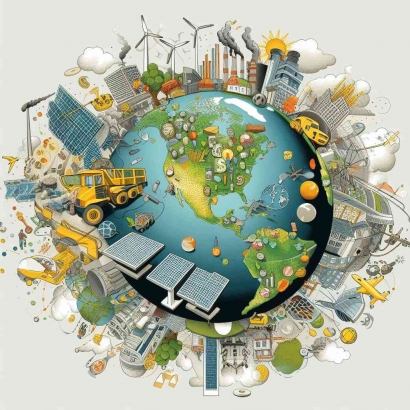Peran Kompleksitas Ekonomi dalam Hubungan antara Degradasi Lingkungan, Konsumsi Energi, dan Pembangunan Berkelanjutan