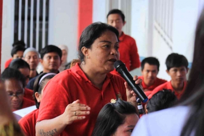 Antusias Warga Binaan Rutan Makassar Ikuti Penyuluhan HIV/AIDS