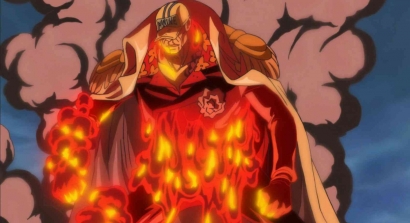 Akainu (Sakazuki): Kekuatan yang Mematikan di Dunia One Piece