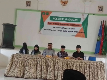Workshop Moderasi Beragama dan Politik Identitas oleh BEM STIT Aqidah Usymuni Sumenep
