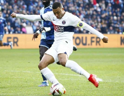 Le Havre Vs PSG: Mbappe Cetak Gol, 10 Pemain Menangan Les Parisiens 2-0