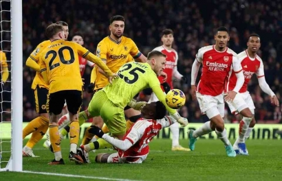 Analisis Pertandingan Arsenal vs Wolves: Arsenal Kalahkan Wolves 2-1, hingga Kokoh di Puncak Klasemen Premier League