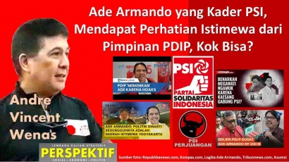 Ade Armando yang Kader PSI Mendapat Perhatian Istimewa dari Pimpinan PDIP, Kok Bisa?