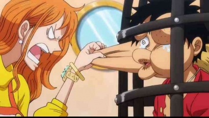 Lelucon Luffy vs Nami di One Piece Episode 1086 Bikin Penggemar Berkonflik