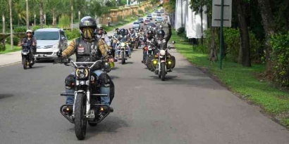 Touring Pendek, RoRI Jakarta Isi Keseruan End Year Ride dengan Berkemah