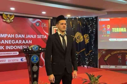 Resmi! Justin Hubner Ucap Sumpah Jadi WNI, Bisa Perkuat Timnas Indonesia di Piala Asia