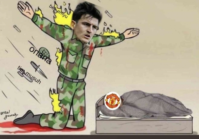 Super Hero Lini Belakang Manchester United