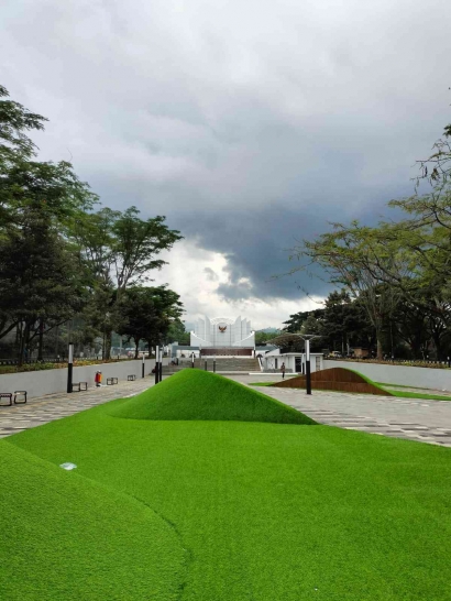 Menurunnya Volume Sampah di Taman Monumen Perjuangan Kota Bandung