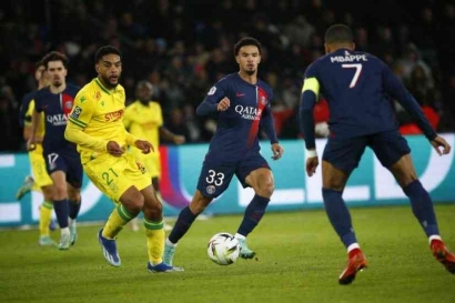 PSG Vs Nantes: Kolo Muani Sumbang Gol, Les Parisiens Menang 2-1