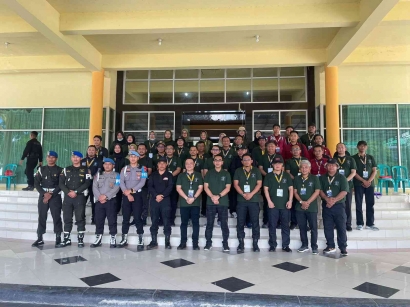 Berjalan Lancar, Kumham Kaltim Gandeng Provost TNI & Brimob Polri Gelar Tes SKB Kesamaptaan CPNS Th 2023