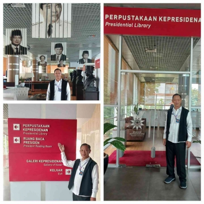 Napak Tilas Pustakawan di Perpustakaan Istana Bogor