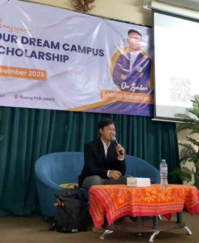 Mahasiswa Asistensi Mengajar Universitas Negeri Malang Sukses Gelar Seminar Beasiswa di SMA Islam Almaarif Singosari