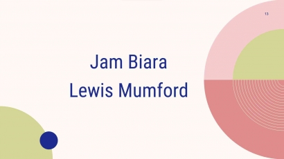 Jam Biara Lewis Mumford