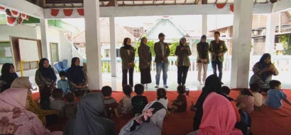 Sosialisasi PHBS KKNT Teknik Sipil UPN Veteran Jawa Timur
