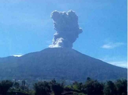 Erupsi Gunung Marapi yang Terjadi di Sumatra Barat