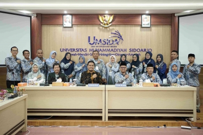 Sekolah Tinggi Agama Islam Muhammadiyah Blora Lakukan Studi Banding ke Umsida