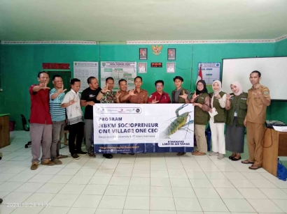 Inisiasi Penguatan Kelembagaan, OVOC IPB Adakan Pendampingan Pembentukan Struktur Organisasi Budidaya Lobster Air Tawar di Desa Gudang Seng